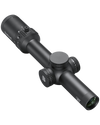 Black rifle scope on a white background