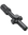 Black rifle scope on a white background