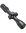 Black rifle scope on a white background