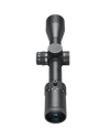 Black rifle scope on a white background