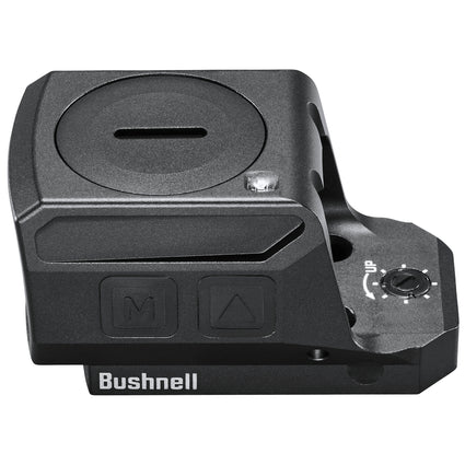 Black Bushnell optical device on a white background