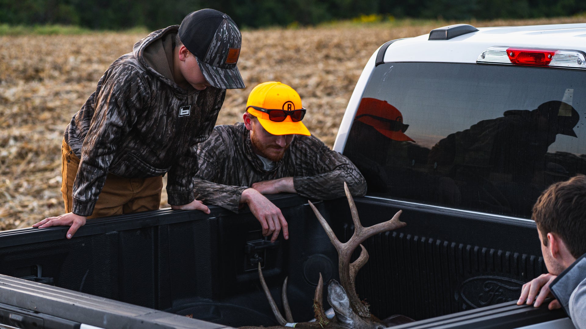 HUnters By A Truck