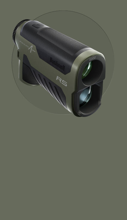 R5 Range finder on a green background