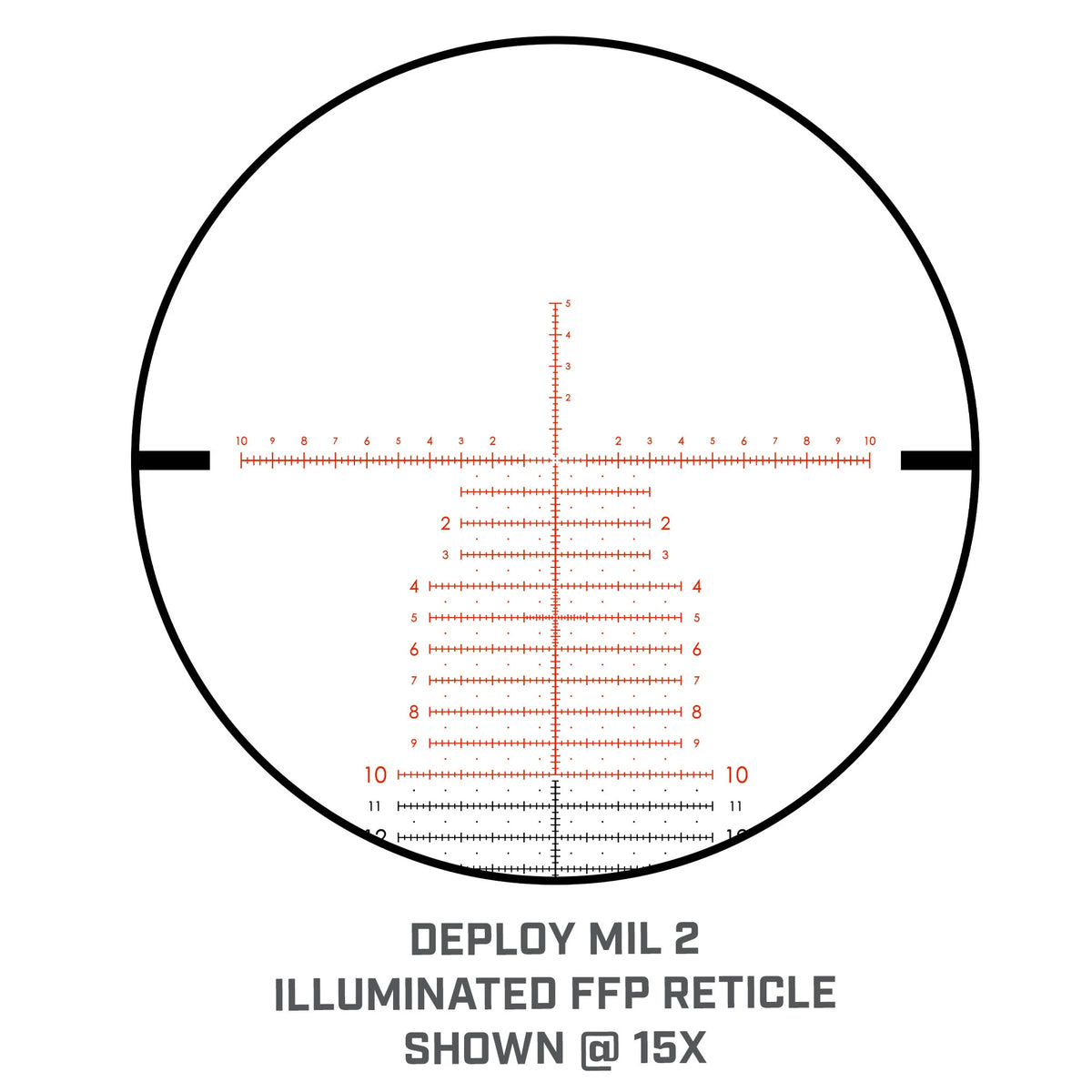 Match Pro 5-30x56 Riflescope - DM2 MRAD Reticle | Bushnell