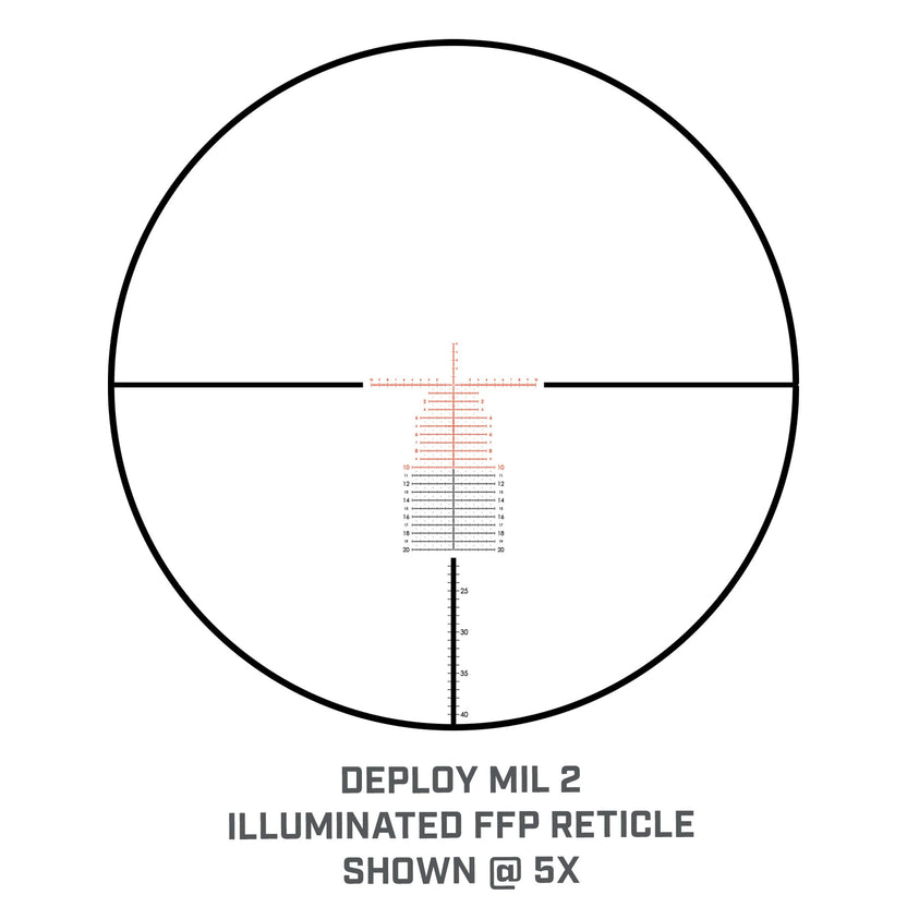 Match Pro 5-30x56 Riflescope - DM2 MRAD Reticle | Bushnell
