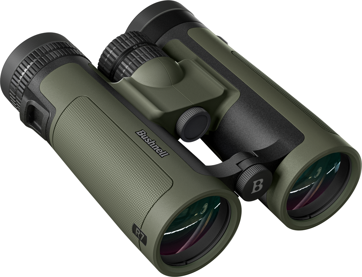 Bushnell R7 10x42 ED binocular in Ranger Green