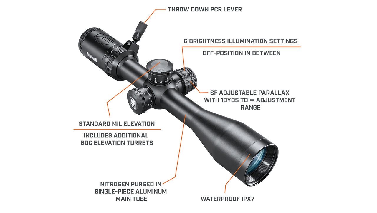 Buy AR Optics 4.5-18x40 Riflescope Illuminated Multi-Turret and 