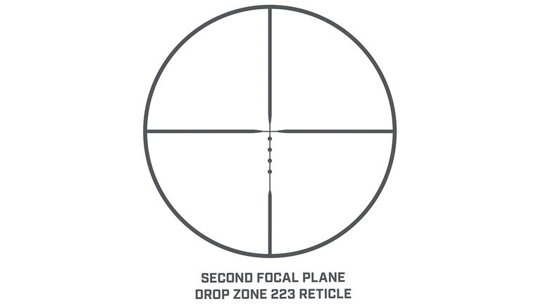 Bushnell DopeZone 223 Reticle