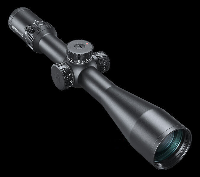 Match Pro ED Riflescope on dark background