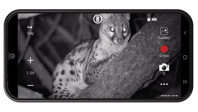 Bushnell Equinox app on a smartphone