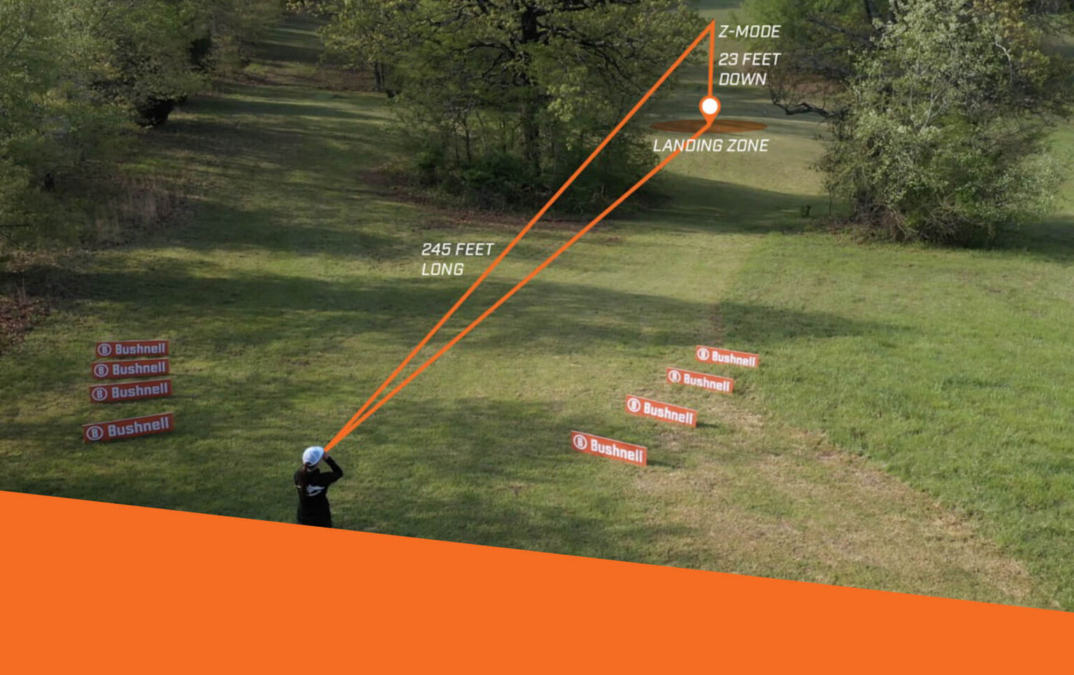 EDGE Disc Golf Laser Rangefinder Bushnell