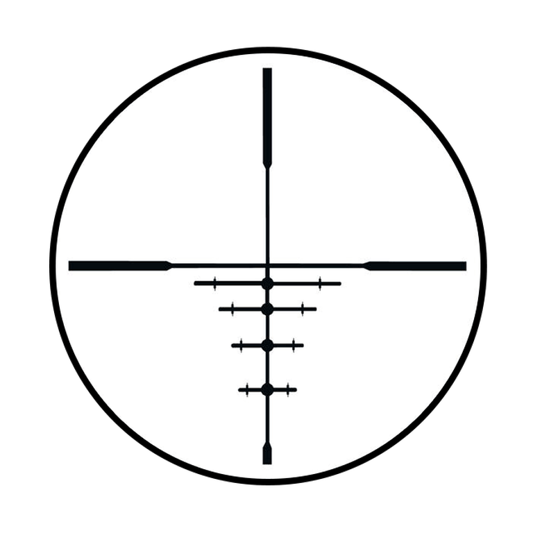 Graphic of DOA 600 reticle