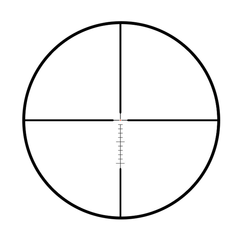 Graphic of Dot Drop reticle