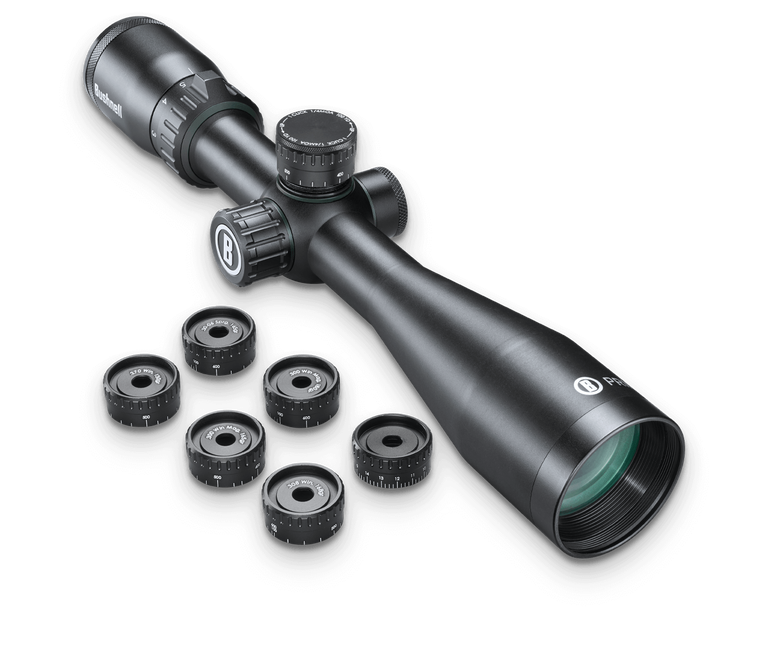 Prime Multi-Turret Riflescope on transparent background