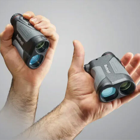 Picture showing how small the rangefinders are.