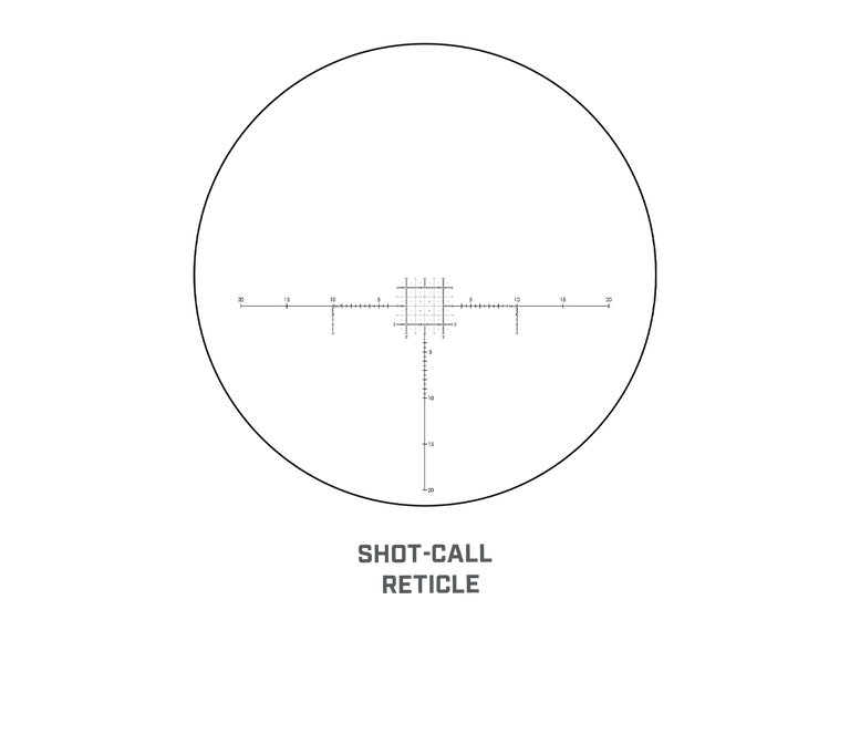 Graphic of Match Pro ED Binocular Shotcall Reticle