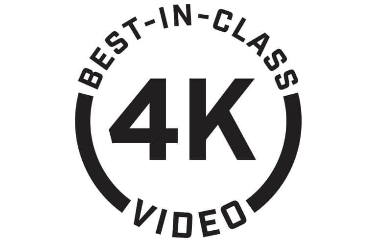 Best In Class 4K Video