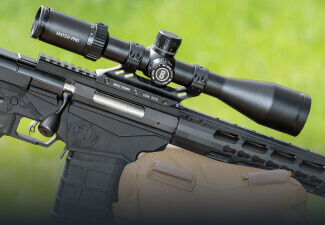 Match Pro Riflescope mounted on rifle