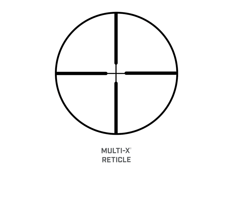 Graphic of Prime Multi-Turret Riflescope Multi-X Reticle