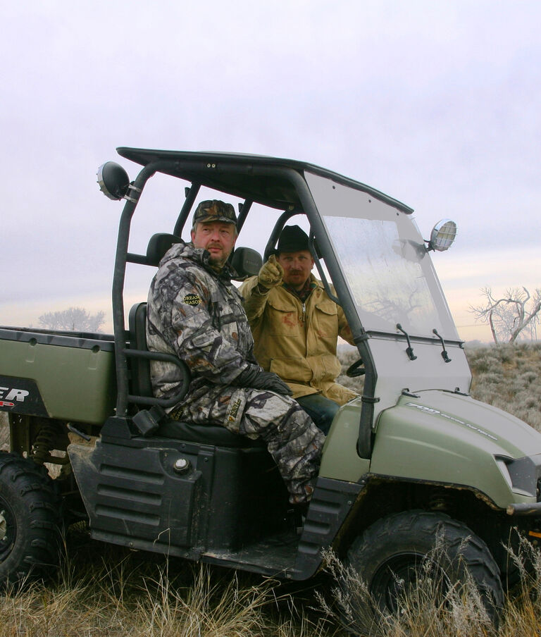 touring land with landowner