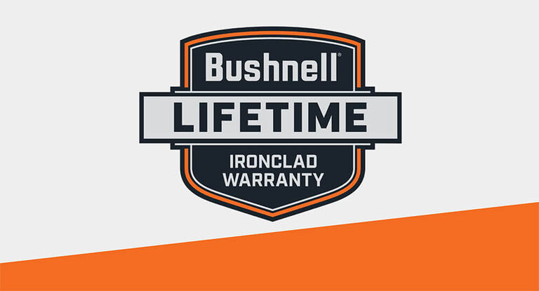 Bushnell Lifetime Ironclad Warranty logo