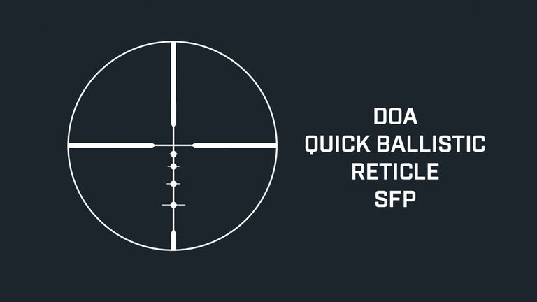 DOA Ballistics Reticle