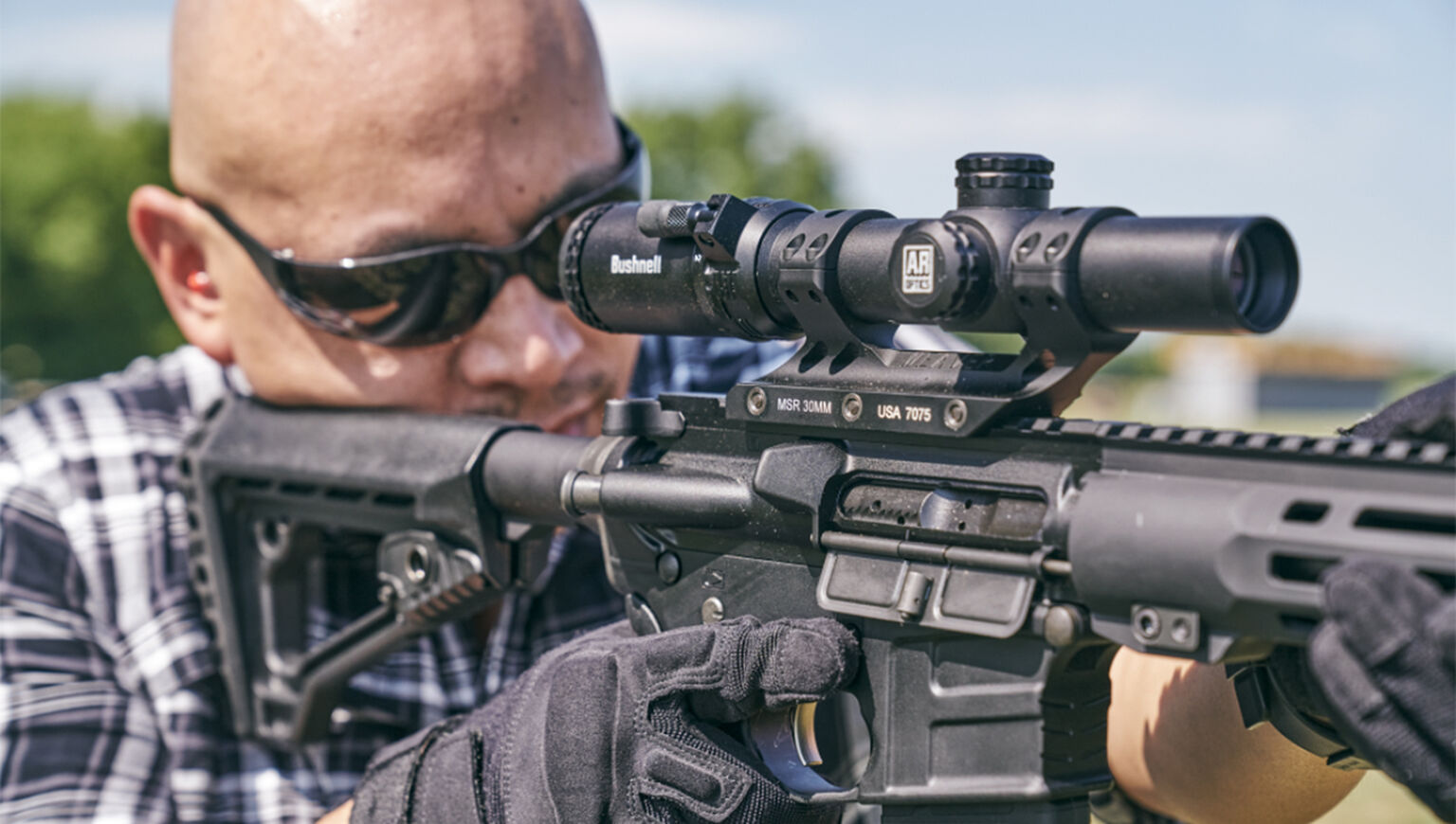 AR Optics 18x24 Illuminated Riflescope Bushnell