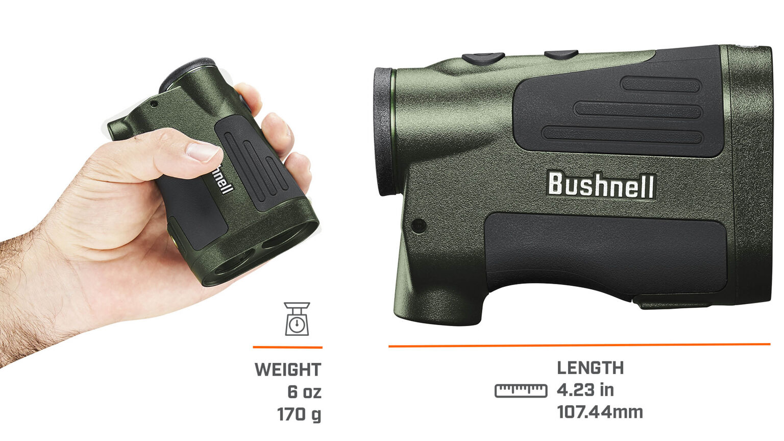 Prime 1500 Laser Rangefinder For Hunting Bushnell