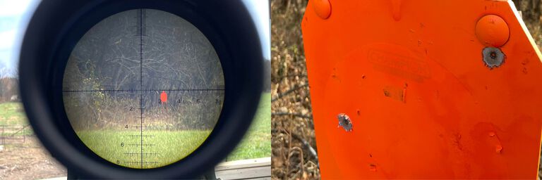 2/3 IPSC at 500 yards. 