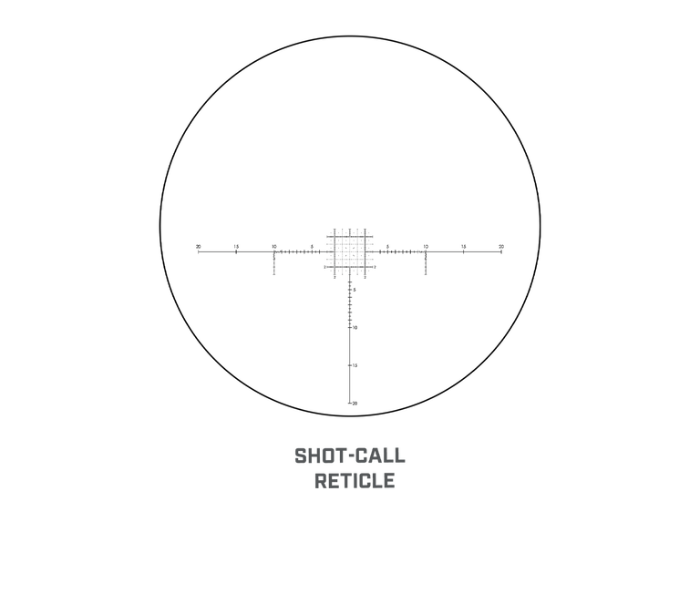 Graphic of Match Pro ED Binocular Shotcall Reticle