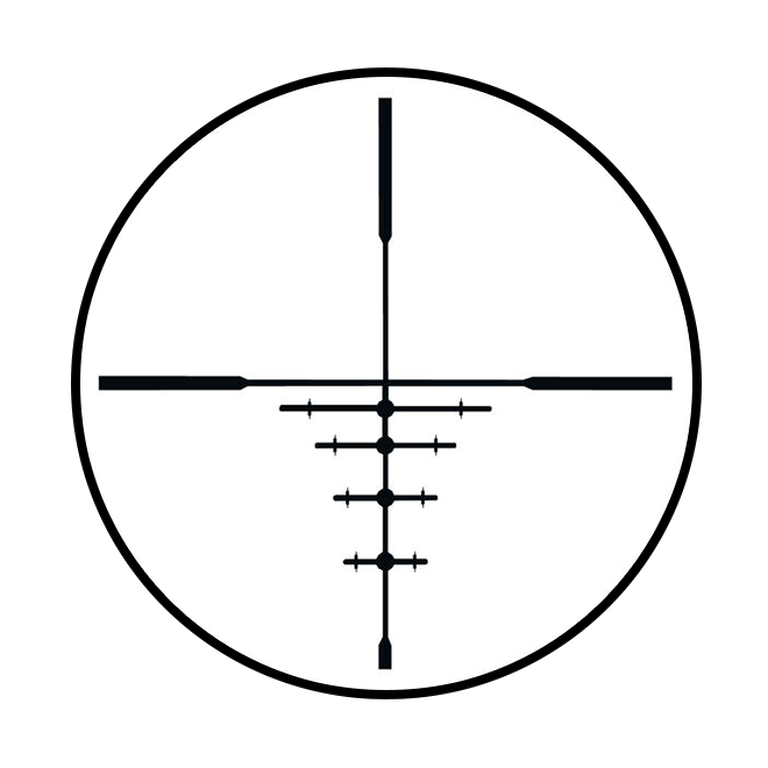 Graphic of DOA 600 reticle