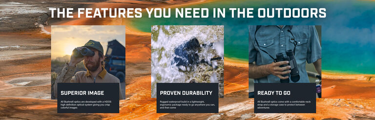 The features you need in the outdoors