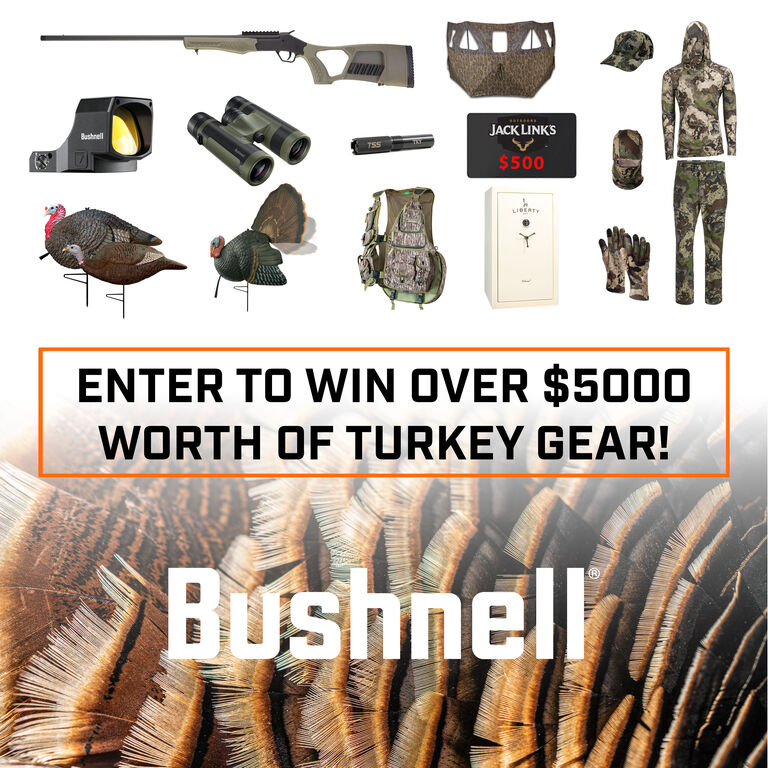 Enter to win over $5000 worth of turkey gear