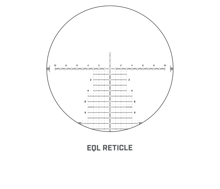 Graphic of DMR3 EQL reticle