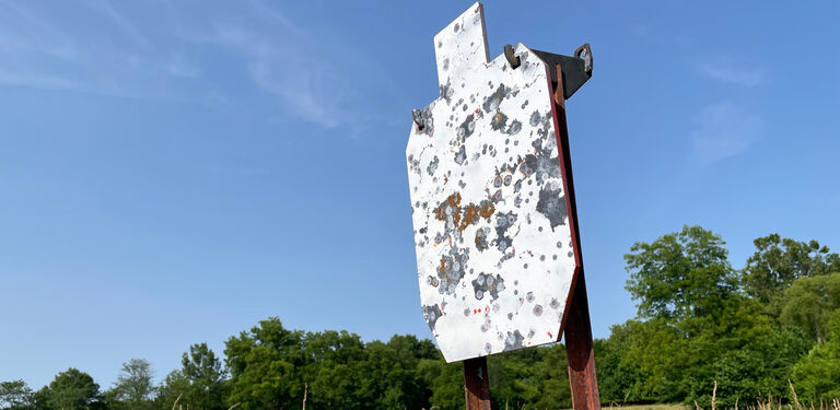 Full Sized IPSC Steel Target