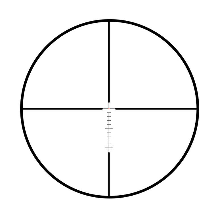 Graphic of Dot Drop reticle