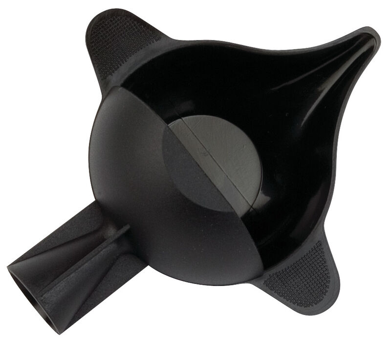 Scale Pan with Integrated Funnel Scale Pan with Integrated Funnel