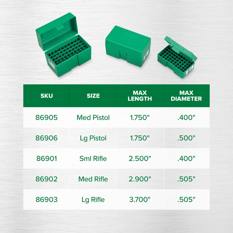 Medium Pistol Ammo Boxes