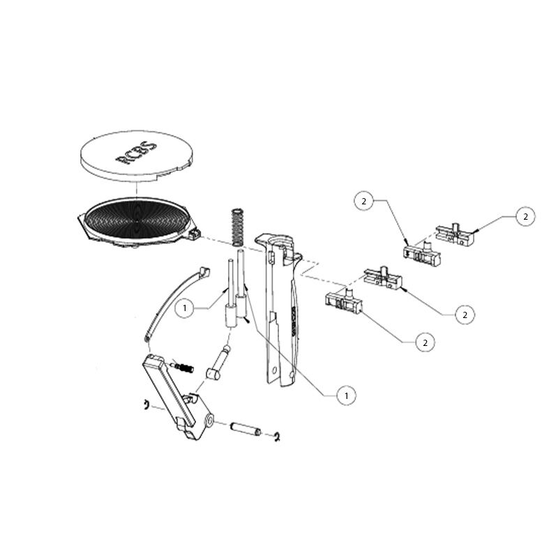Hand Priming Tool Parts Hand Priming Tool Parts