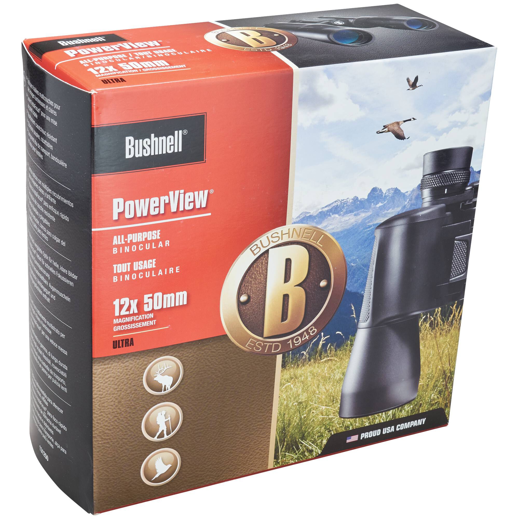 Bushnell powerview 12x50 top