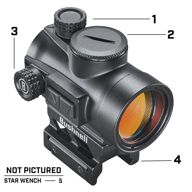 TRS-26 Red Dot Sight Parts