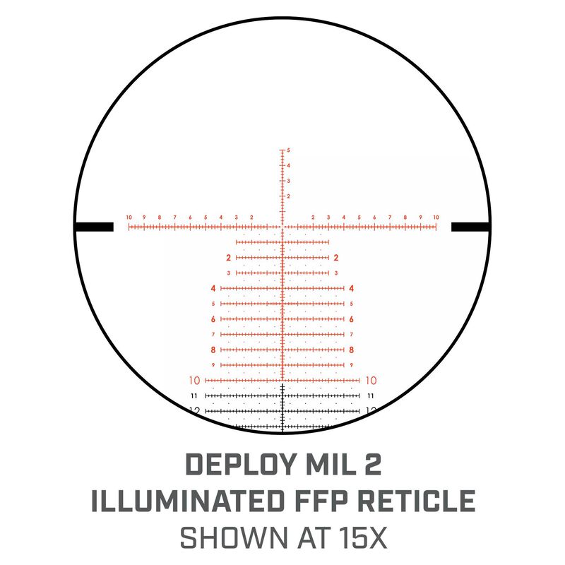 MATCH PRO ED 3-18X50 RIFLESCOPE