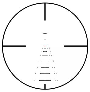 R5 3-9x40 Riflescope with Illuminated DOA-LRH800