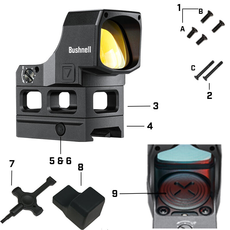 RXM-300 Reflex Sight Parts RXM-300 Reflex Sight Parts