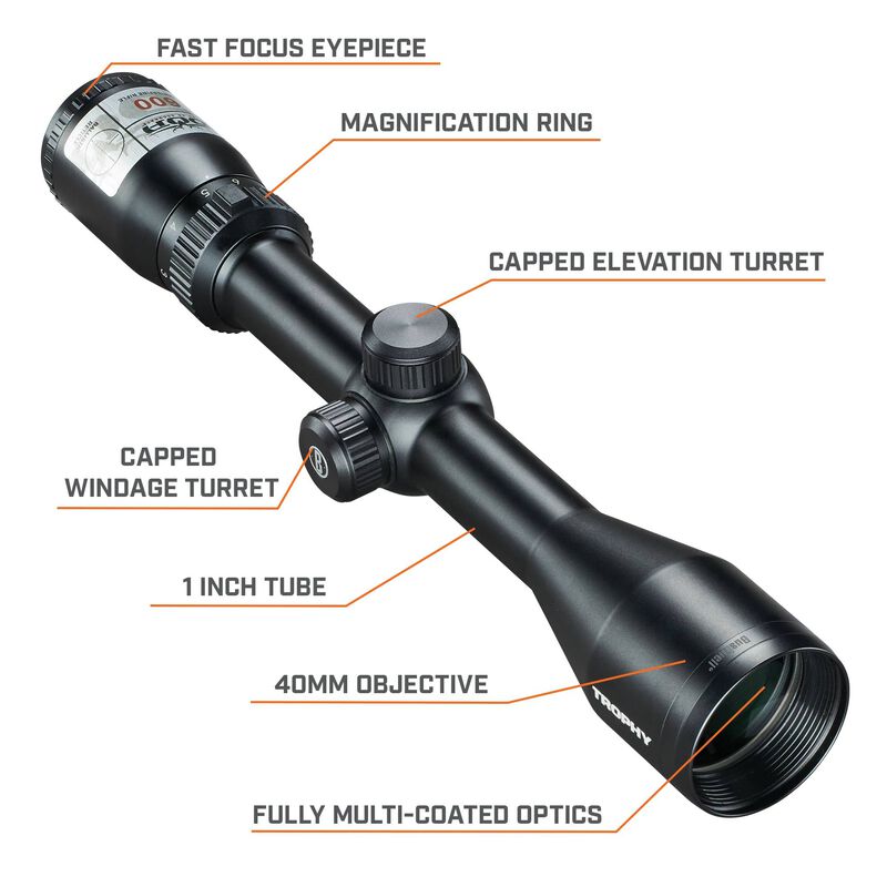 Trophy 3-9x40 Riflescope DOA600