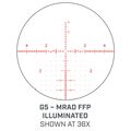 Elite Tactical XRS3 - 6-36x56 FFP Riflescope - G5I Reticle