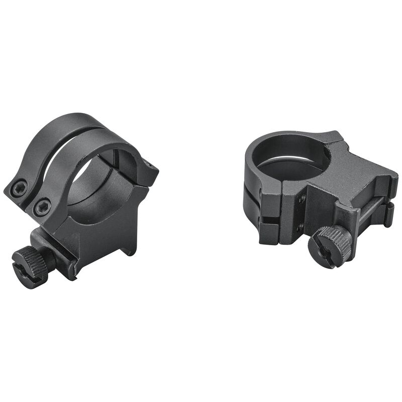 Simmons Dual Strap Ring Matte Black 1" X-High PDQ, Clam Simmons Dual Strap Ring Matte Black 1" X-High PDQ, Clam