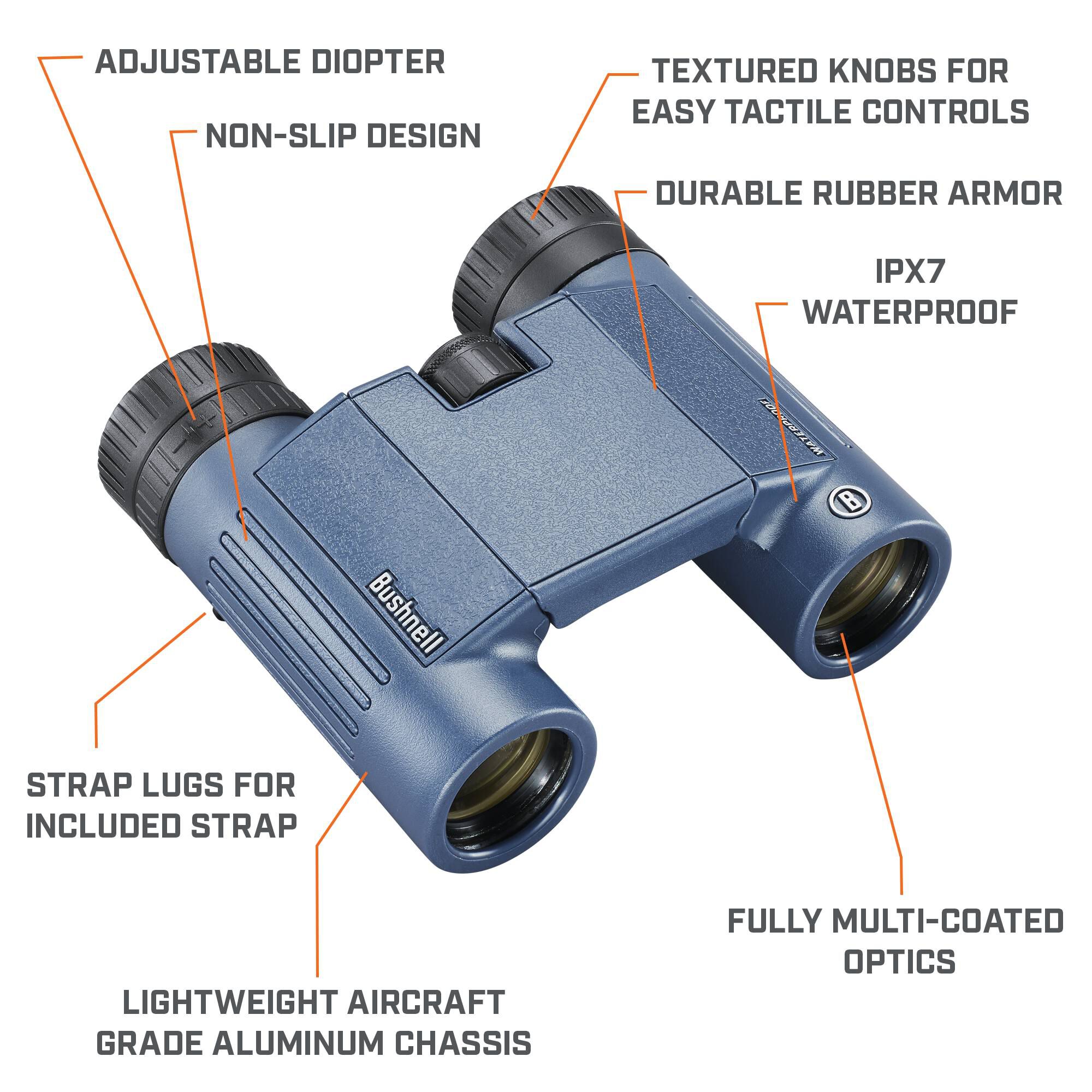 H2O Water Resistent Binoculars, 12x42 Magnification| Bushnell