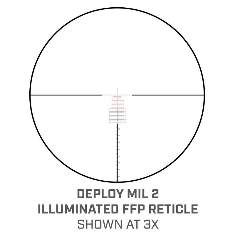 MATCH PRO ED 3-18X50 RIFLESCOPE