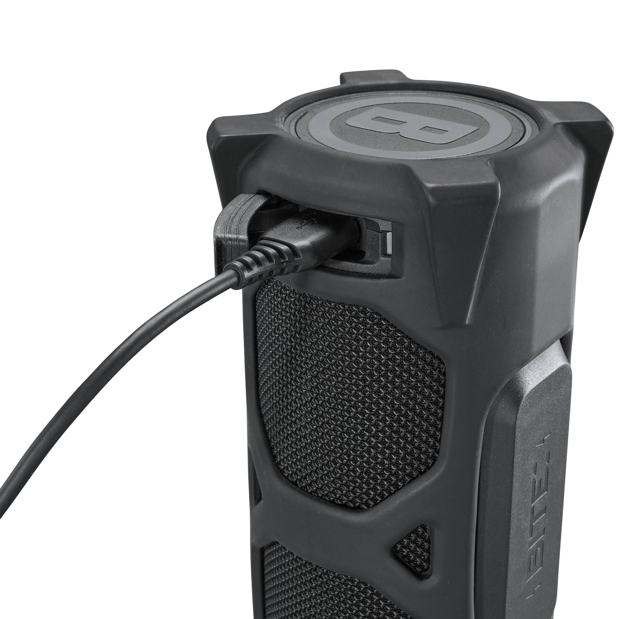 Plug in bluetooth shop speaker
